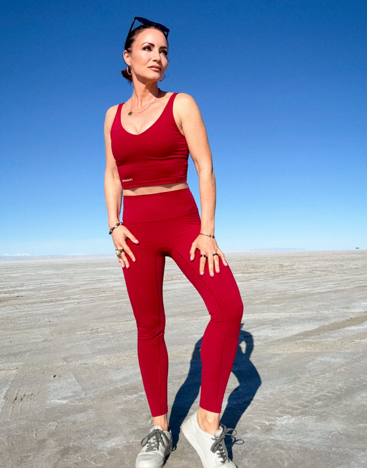 GARANCE shaping, enhancing, and eco-friendly fitness leggings