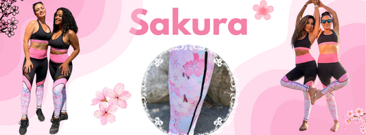 Sakura Tenue Fitness Gainante