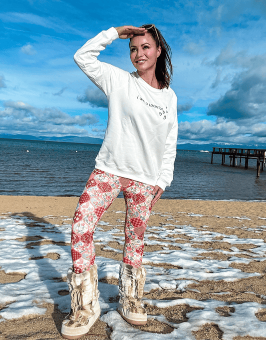 ALASKA : Sweatshirt col rond en molleton tout doux