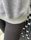 MONTANA : Sweatshirt col rond en molleton tout doux