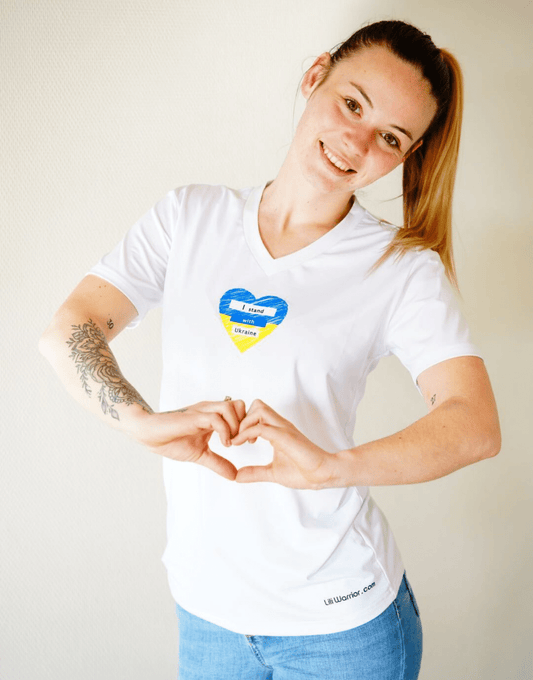 teeshirt LOVE Ukraine LiliWarrior