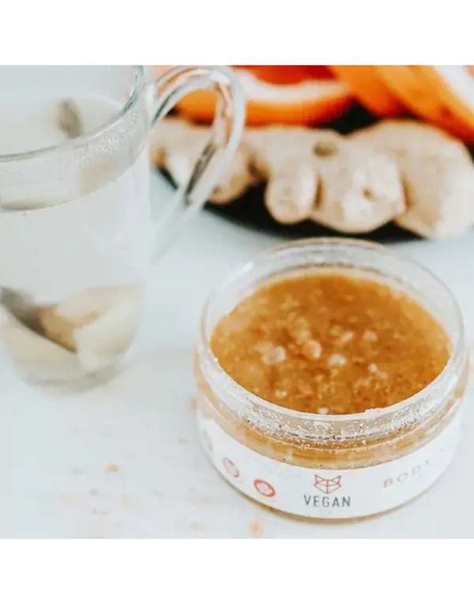 Gommage Corporel au Gingembre – Anti-Cellulite & Peau Lisse | 300 g