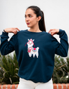 Alpaca - sweatshirt col rond coton bio