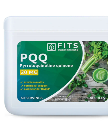 PQQ 20 mg – 60 Capsules | Énergie Cellulaire & Santé Cognitive