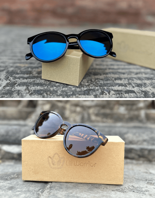 Pack of 2 pairs of 100% recycled sunglasses