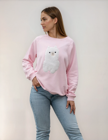 Pastel - organic cotton round neck sweatshirt