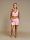 PETAL Rose - Fitness outfit shorts and bra 