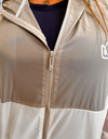 Zephyr veste coupe-vent fitness léger zippé avec poches