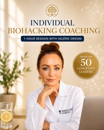 Individual Biohacking Coaching – 1 Hour with Valérie Orsoni