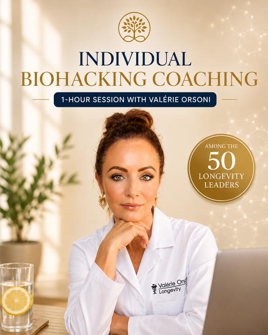 Individual Biohacking Coaching – 1 Hour with Valérie Orsoni